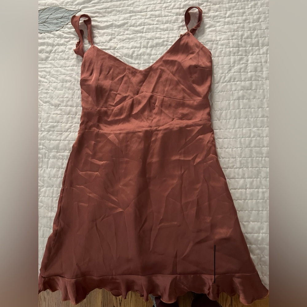 Abercrombie & Fitch Satin Mini Dress